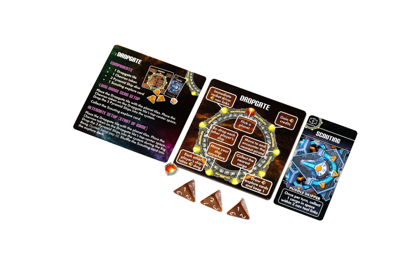 Drop Drive: Strange Signals (with trays) - Phase Shift Games