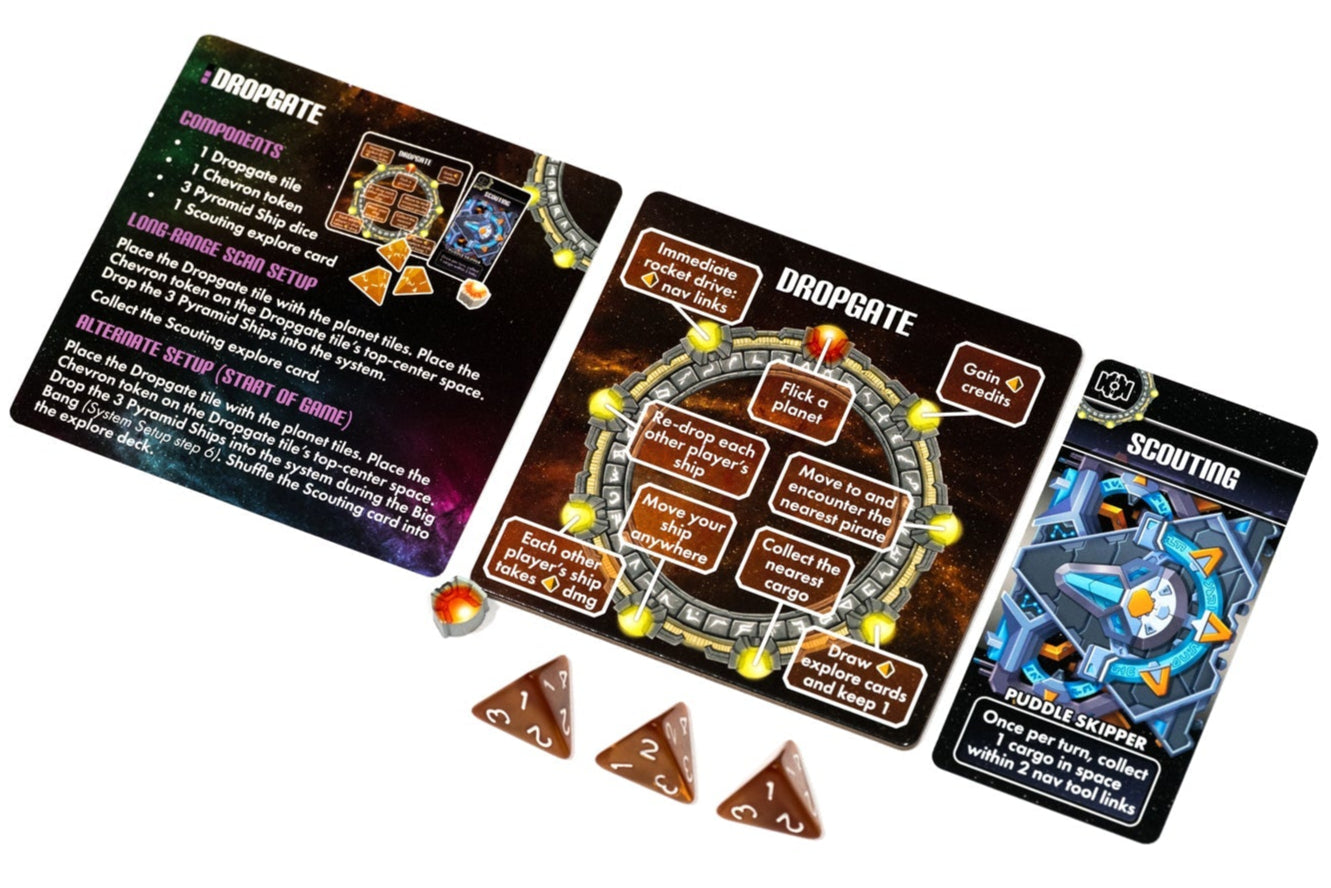 Drop Drive: Strange Signals (with trays) - Phase Shift Games