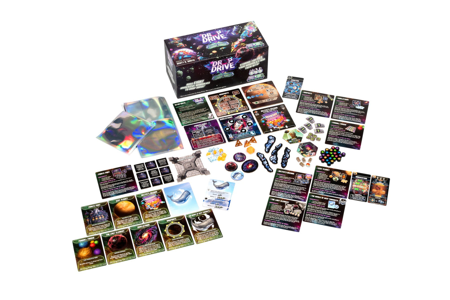 Drop Drive: Strange Signals (with trays) - Phase Shift Games