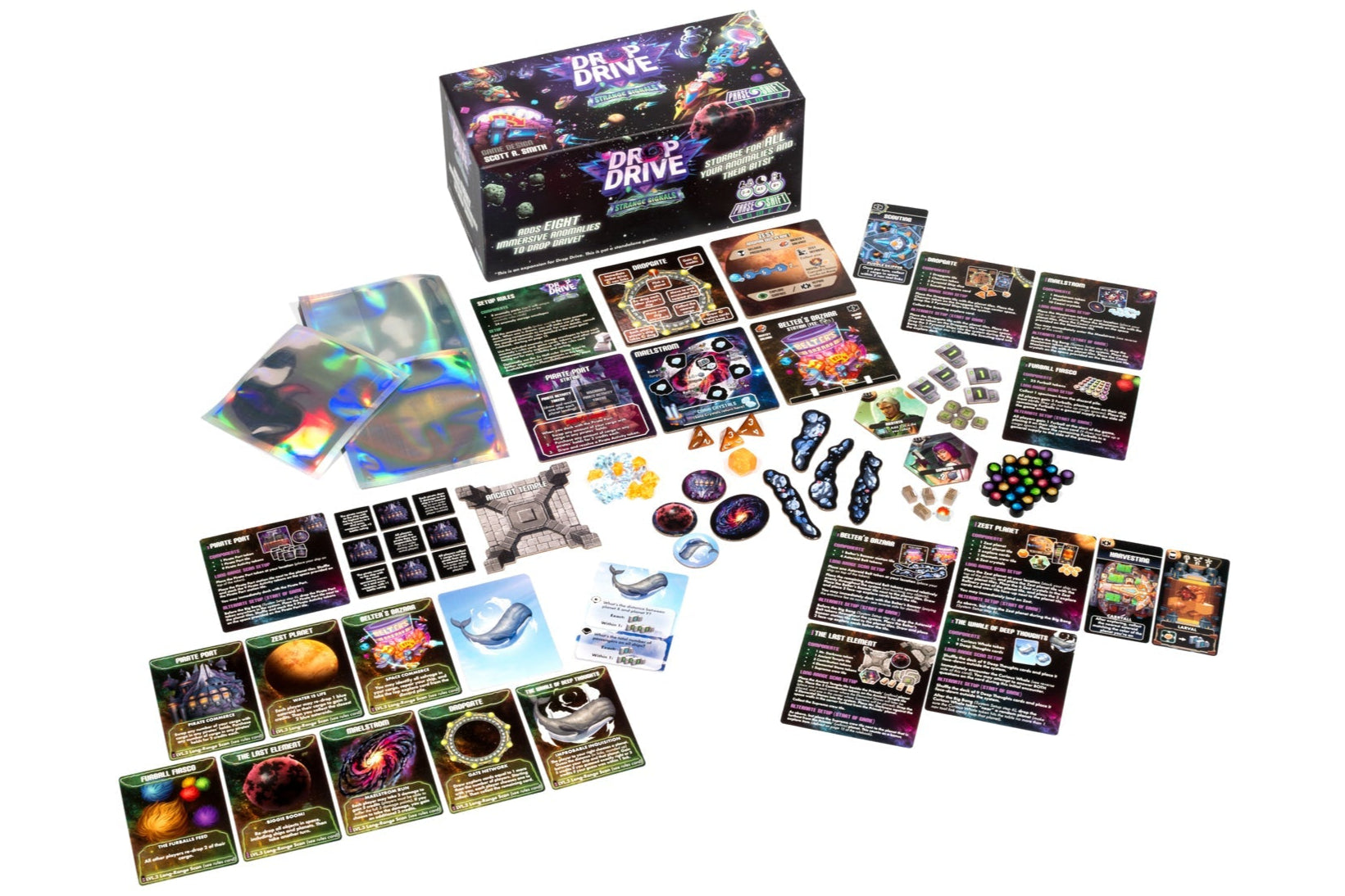 Drop Drive: Strange Signals (with trays) - Phase Shift Games