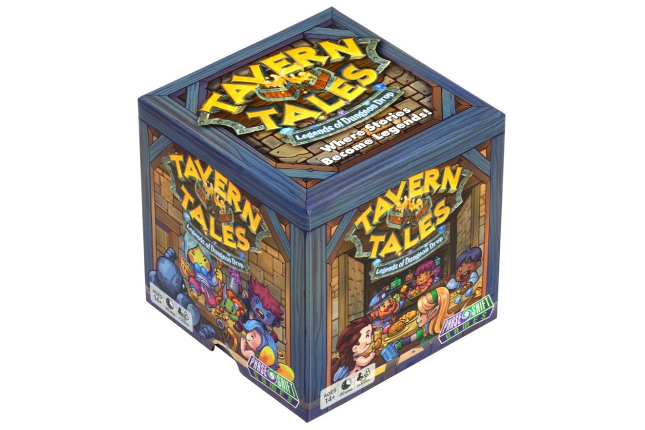 Tavern Tales game box on a white background
